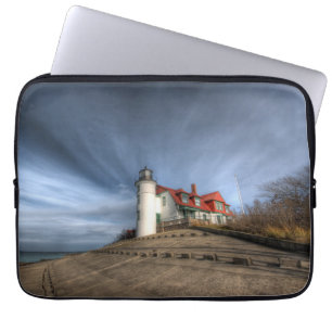 Housse Pour Ordinateur Portable Les phares Point Betsie Lake Michigan