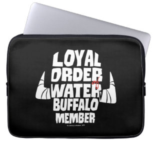 Housse Pour Ordinateur Portable Les Pierrafeu Loyal Order Water Buffalo Membre