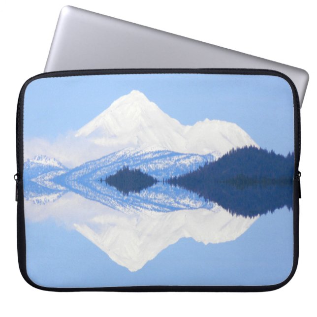Housse Pour Ordinateur Portable Les réflexions du mont Shasta...... (Devant)