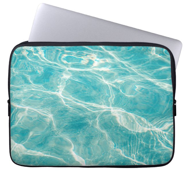 Housse Pour Ordinateur Portable les vagues de la mer (Devant)