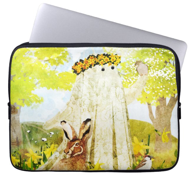 Housse Pour Ordinateur Portable L'Esprit d'Ostara (Devant)