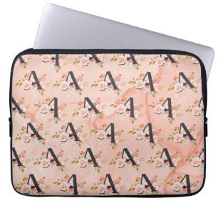 Housse Pour Ordinateur Portable Lettre A