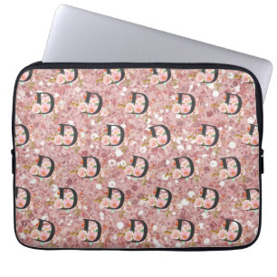 Housse Pour Ordinateur Portable Lettre D