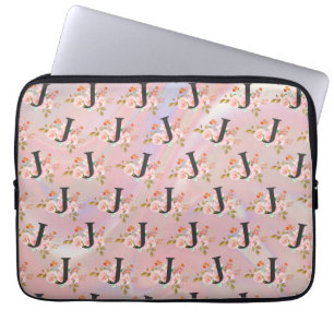 Housse Pour Ordinateur Portable Lettre J