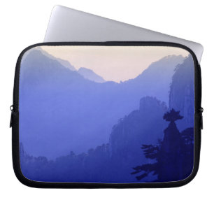 Housse Pour Ordinateur Portable Lever du soleil, Montagne Jaune, Huangshan, Chine