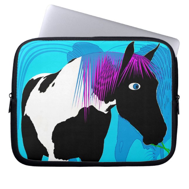 Housse Pour Ordinateur Portable L'herbe est toujours plus verte (Devant)