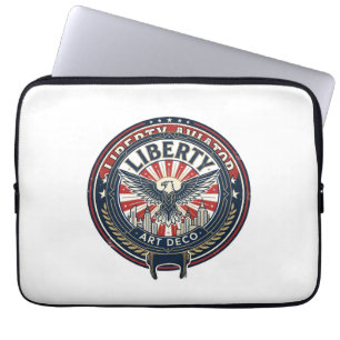 Housse Pour Ordinateur Portable Liberty Aviator Patriotique Aviation Patriotique V