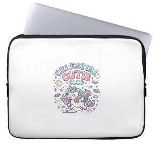 Housse Pour Ordinateur Portable Licorne Club Céleste Mignon Rétro Style Produit G