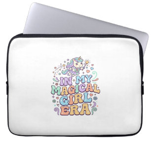 Housse Pour Ordinateur Portable Licorne Dans Mon Ère Magical Girl Kawaii Autocolla