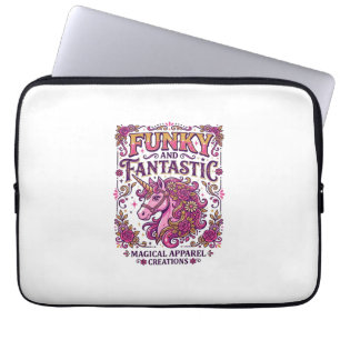 Housse Pour Ordinateur Portable Licorne funky et fantastique design stylé Zazzle_