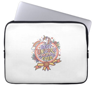 Housse Pour Ordinateur Portable Licorne Meilleure Maman Licorne Jamais Fantaisiste