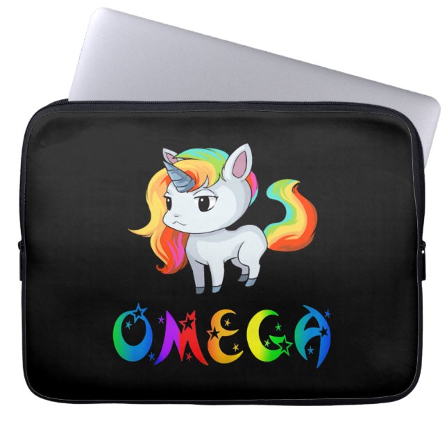 Housse Pour Ordinateur Portable Licorne Oméga (Devant)