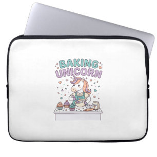 Housse Pour Ordinateur Portable Licorne Pâtisserie Licorne Produit Tendance Graphi