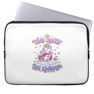 Housse Pour Ordinateur Portable Licorne Petite Reine Grand Royaume Idée Cadeau Aut