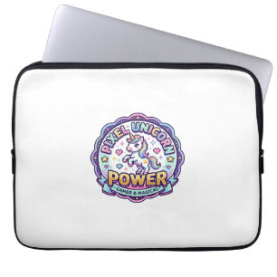 Housse Pour Ordinateur Portable Licorne Pixel Licorne Puissance VÊTEMENTS PRÊT POD