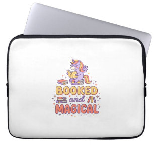Housse Pour Ordinateur Portable Licorne Réservée et Impression Magique Prête Fond