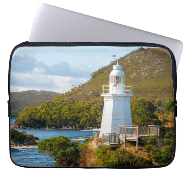 Housse Pour Ordinateur Portable Lighthouses | Bonnet Island Lighthouse (Devant)