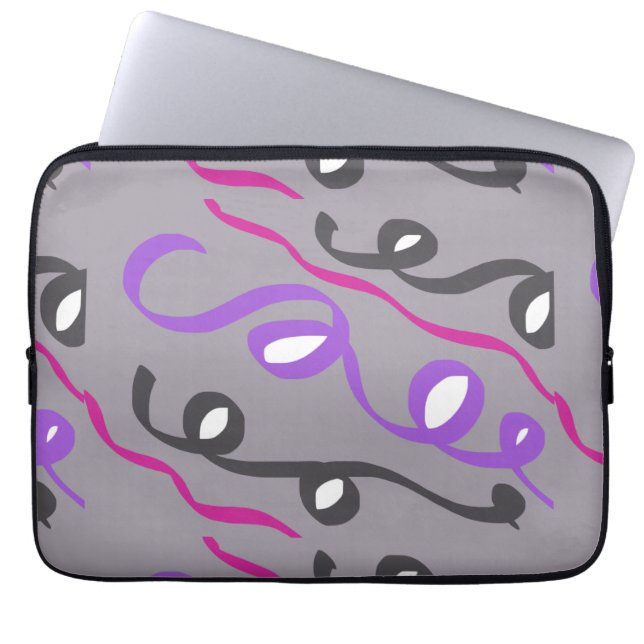Housse Pour Ordinateur Portable lignes (Devant)