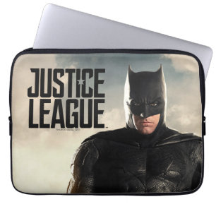 Housse Pour Ordinateur Portable Ligue de Justice   Batman Sur Le Champ De Bataille