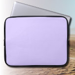 Housse Pour Ordinateur Portable Lilac Dreams Solide Color | Classic Elegant<br><div class="desc">Lilac Dreams Solide Color | Classique | Élégant | tendance | Style | Cadeau | Couleur des tons violets</div>