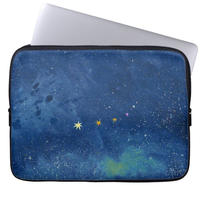 Housse Pour Ordinateur Portable L'illustration du ciel étoilé (Devant)
