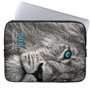 Housse Pour Ordinateur Portable Lion Chase Your Dreams