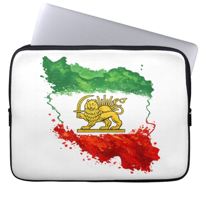 Housse pour ordinateur portable Lion et Soleil Per (Devant)