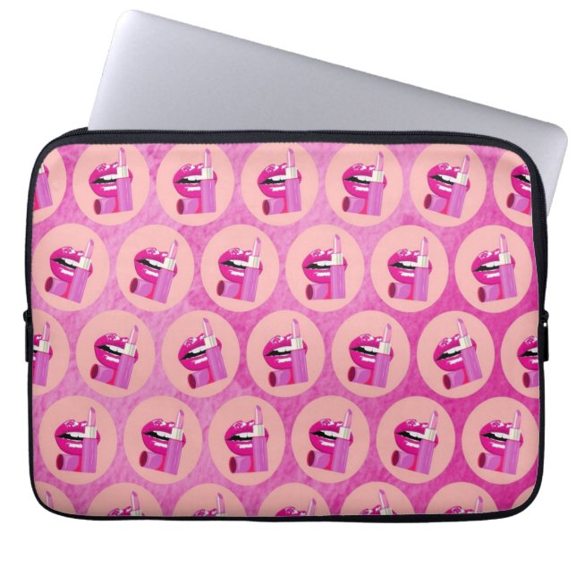 Housse pour ordinateur portable Lips (Devant)