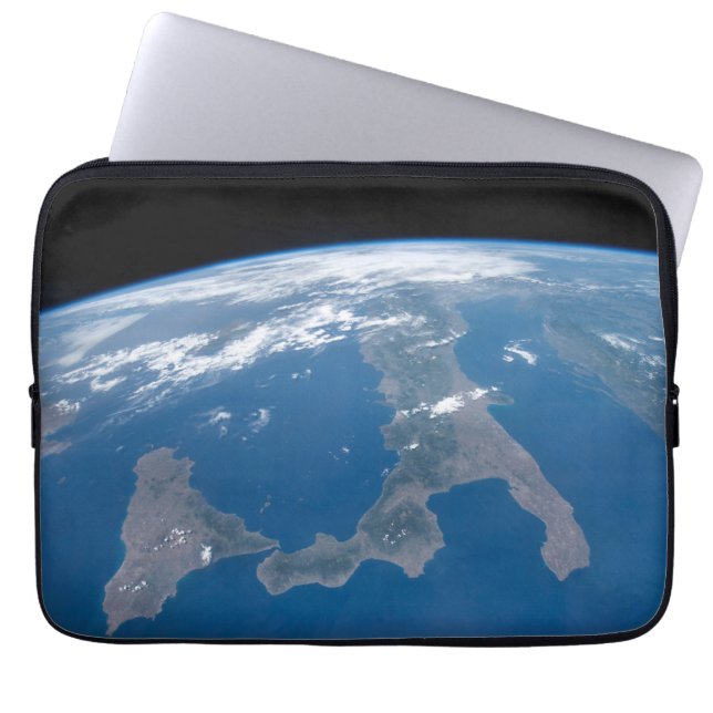 Housse Pour Ordinateur Portable L'Italie Et Sa Sicile. (Devant)