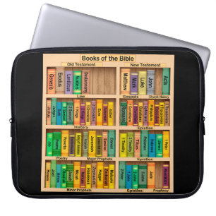 Housse Pour Ordinateur Portable Livres de la Bible