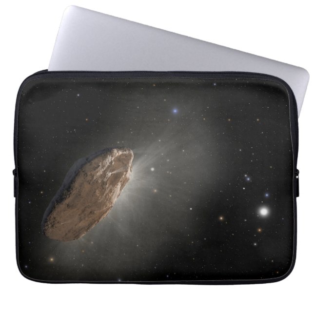 Housse Pour Ordinateur Portable L'objet interstellaire Wayward Oumuamua. (Devant)