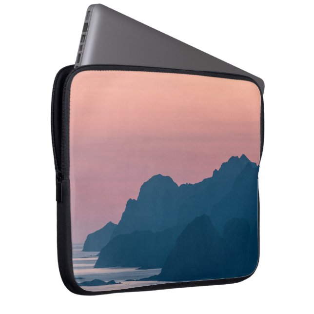 Housse Pour Ordinateur Portable Lofoten Norvège (Devant droit)