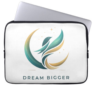 Housse Pour Ordinateur Portable Logo d'art minimal inspirant