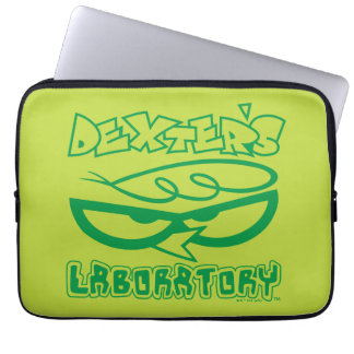 Housse Pour Ordinateur Portable Logo de la face de laboratoire de Dexter