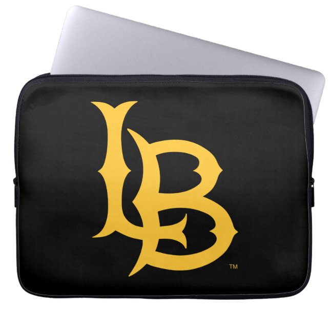 Housse Pour Ordinateur Portable Logo de Long Beach State (Devant)