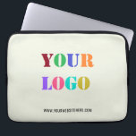 Housse Pour Ordinateur Portable Logo de votre entreprise et texto Portable d'affai<br><div class="desc">Couleurs et Police personnalisées - Manches d'ordinateur portable avec votre entreprise Logo et texte Promotionnel Entreprise Coques d'ordinateur portable personnalisés - Ajouter votre logo / image et texte / information - Redimensionner et déplacer ou supprimer / ajouter des éléments - image / texte avec outil de personnalisation. Choisissez / ajoutez...</div>