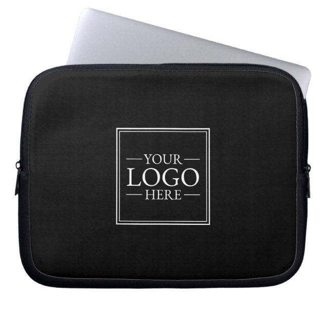 Housse Pour Ordinateur Portable Logo d'entreprise personnalisé (Devant)