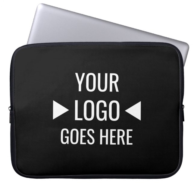Housse Pour Ordinateur Portable Logo d'entreprise personnalisé (Devant)