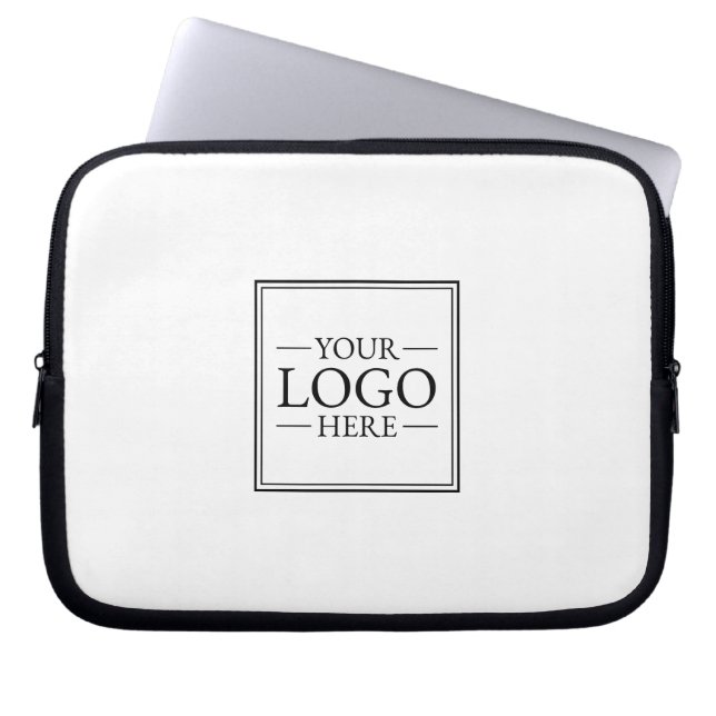 Housse Pour Ordinateur Portable Logo d'entreprise personnalisé (Devant)