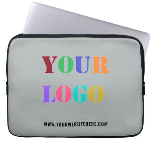 Housse Pour Ordinateur Portable Logo Entreprise Personnalisé Texte Portable Entrep