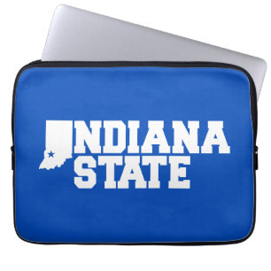 Housse Pour Ordinateur Portable Logo Indiana State