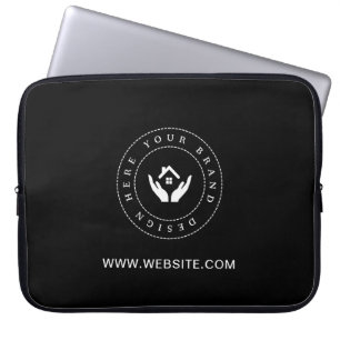 Housse Pour Ordinateur Portable Logo personnalisé minimaliste simple et promotion