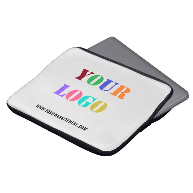 Housse Pour Ordinateur Portable Logo Personnalisé Site Web Promotionnel Portable S (Devant haut)