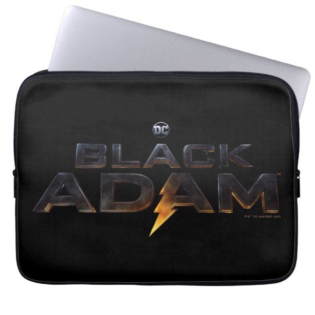 Housse Pour Ordinateur Portable Logo théâtral Black Adam (Devant)