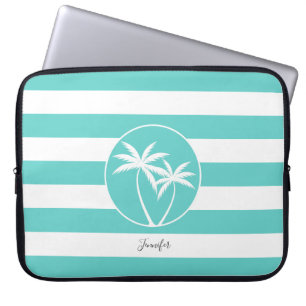 Housse Pour Ordinateur Portable Logo Tropical Palm sur les bandes avec n'importe q