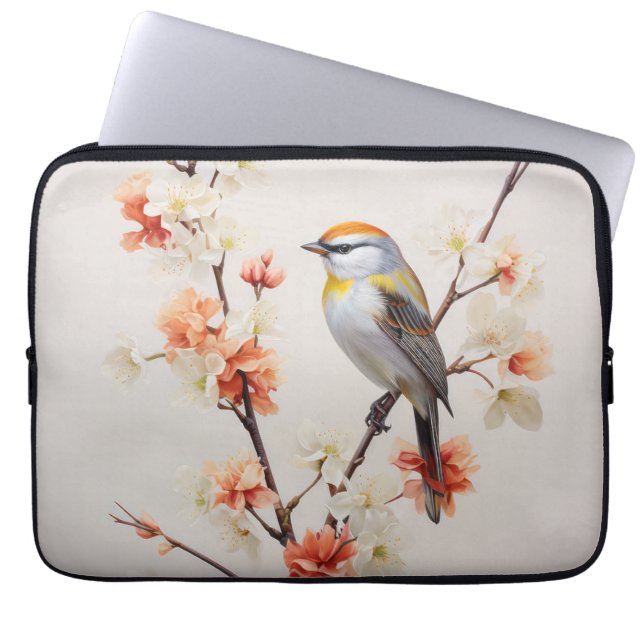 Housse Pour Ordinateur Portable L'oiseau d'été (Devant)