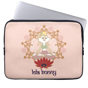 Housse Pour Ordinateur Portable Lola Bunny Yoga Lotus Pose