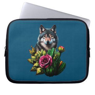 Housse Pour Ordinateur Portable Loup trois :