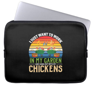 Housse Pour Ordinateur Portable Louvain de poulet   Et Passe-Toi Avec Mes Poulets