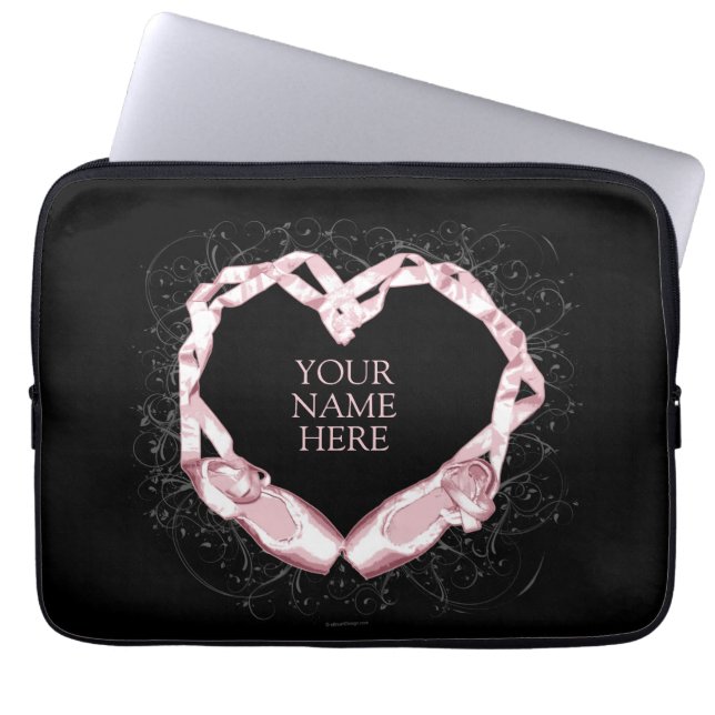 Housse Pour Ordinateur Portable Love Ballet Laptop Sleeve (Devant)